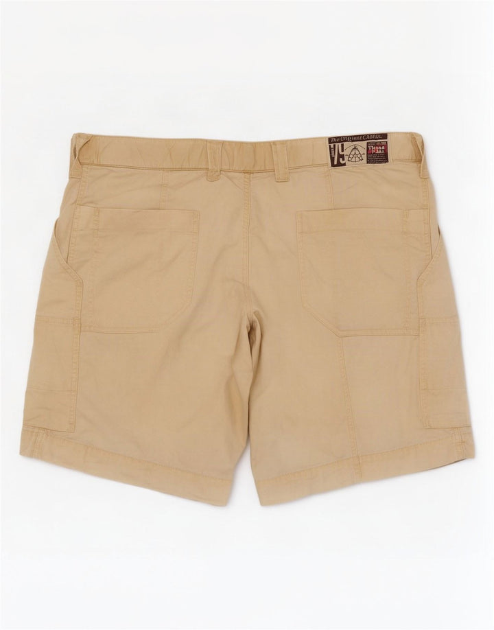 Think Pink Short Cargo Femme IT 48 XL W36 Beige