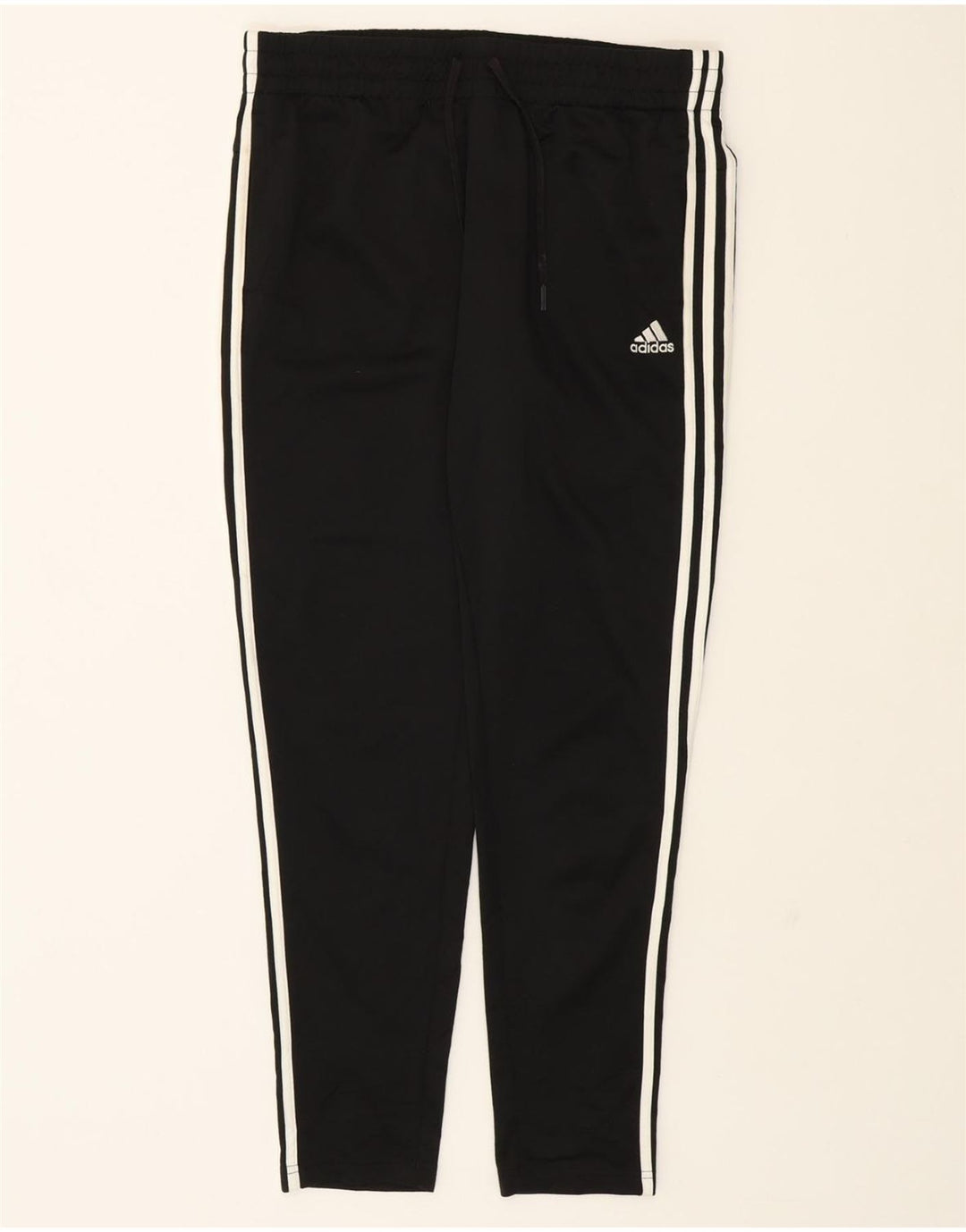 ADIDAS Mens Tracksuit Trousers Large Black Polyester Vintage Adidas and Second-Hand Adidas from Messina Hembry 