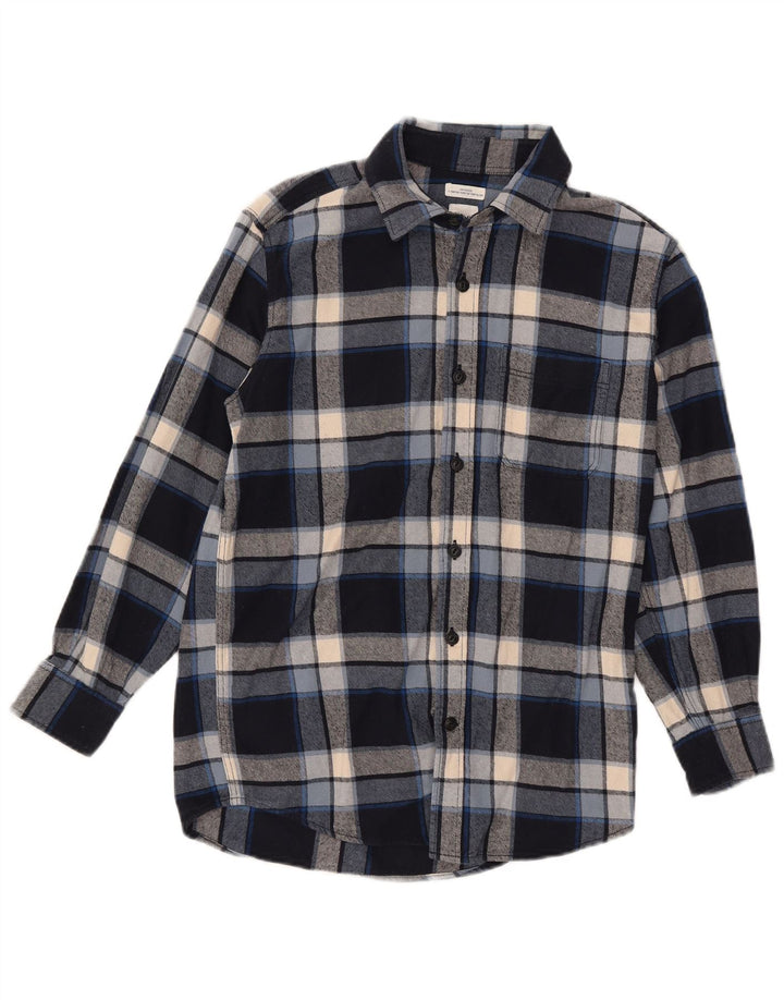 Gap Chemise Flanelle Homme XS Bleu Plaid Coton