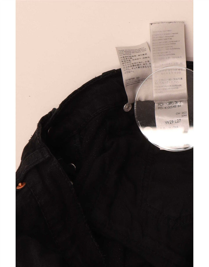 Levi's Jean Droit Ribcage Femme W29 L27 Coton Noir