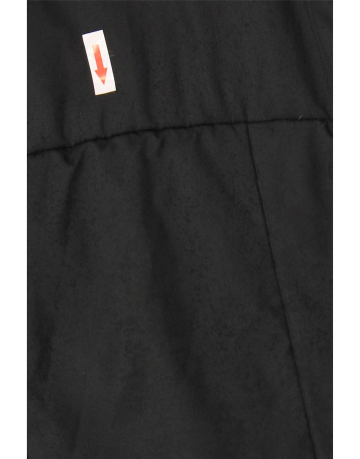 Adidas Manteau rembourré à capuche pour femme UK 14 Medium Noir Polyester