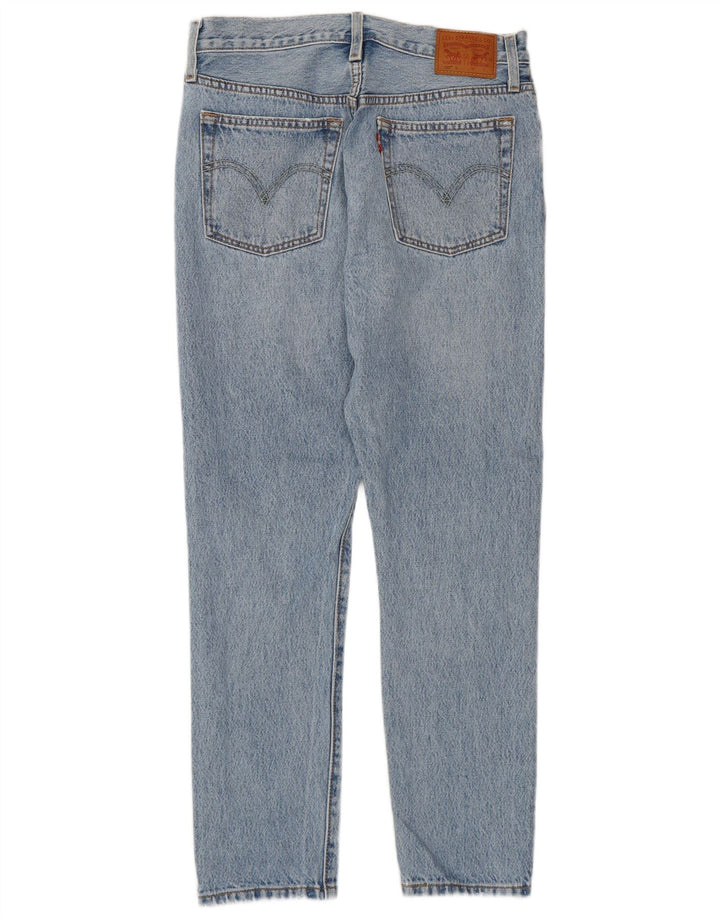 LEVI'S Jean slim 501 effet vieilli W28 L28 bleu coton pour femme