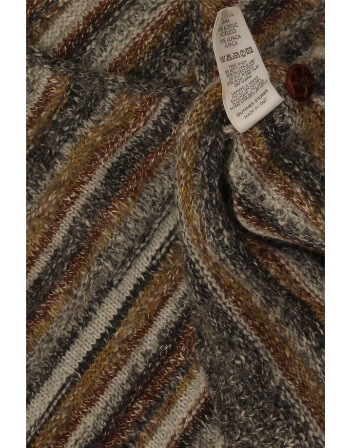 St. Bernard Cardigan sans manches pour homme à rayures multicolores