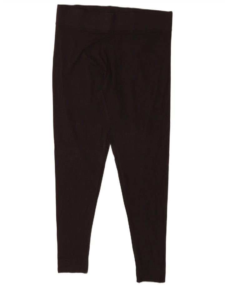Marks & Spencer Leggings Femme UK 14 Large Noir Viscose