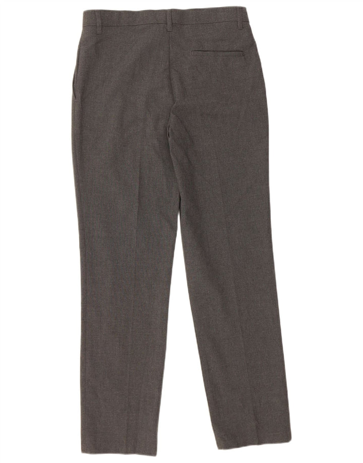MARKS & SPENCER Pantalon de costume droit pour garçon 12-13 ans W28 L27 Gris