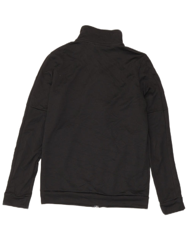 Adidas Veste de survêtement pour femme UK 8/10 Petit Noir Polyester