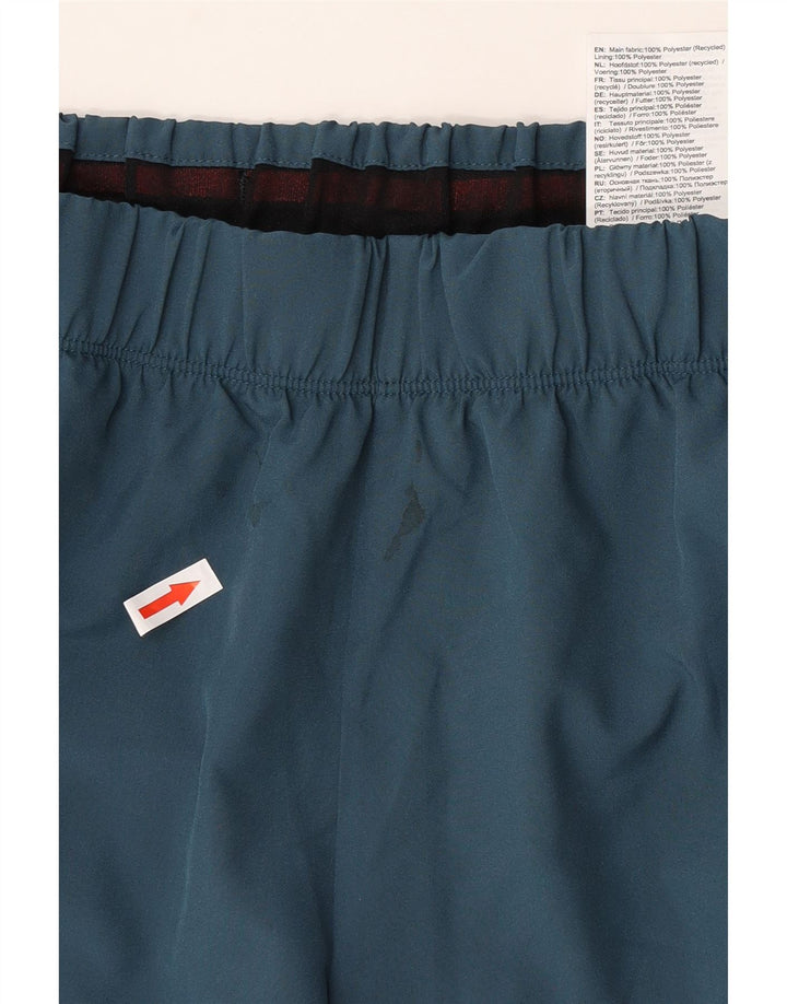 Asics Short de Sport Graphique Homme Bleu Marine Moyen Polyester