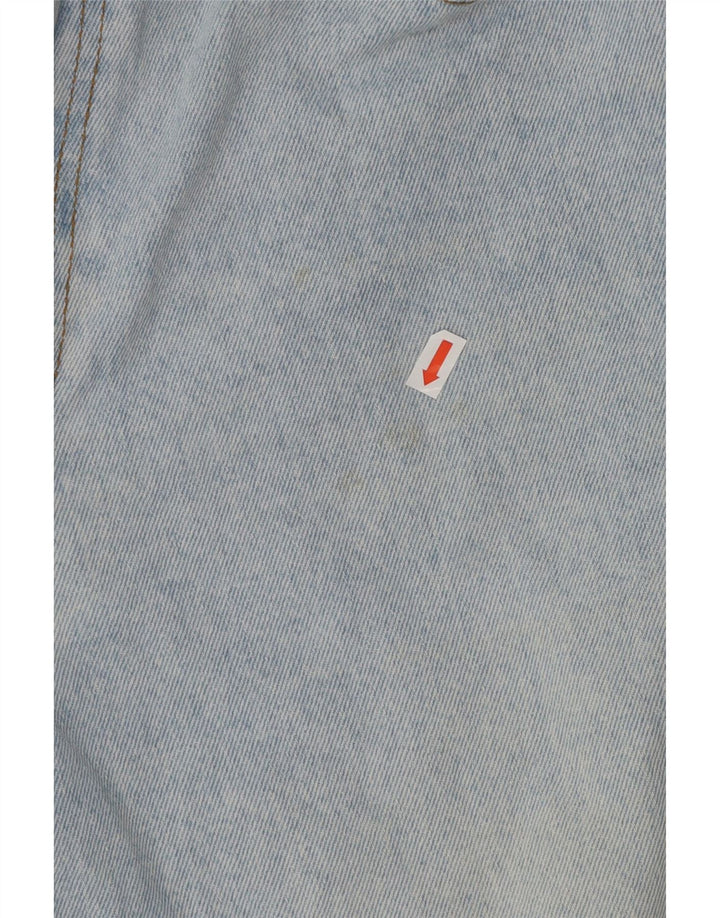 VINTAGE Short en jean femme W29 coton bleu moyen