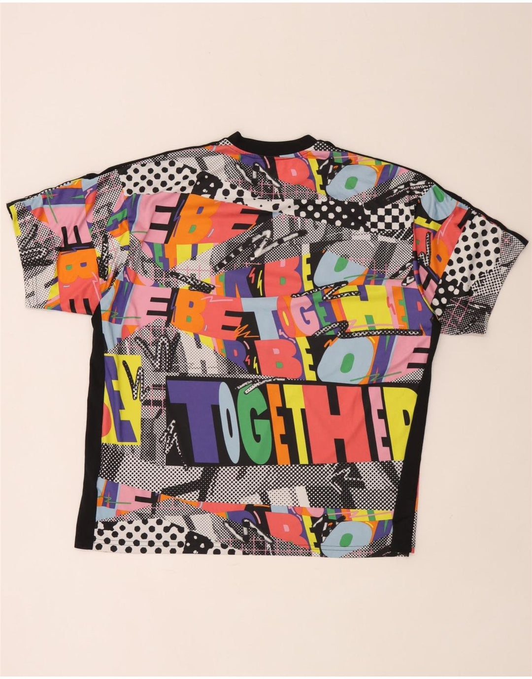 Adidas Homme Graphic T-Shirt Top Large Multicolore