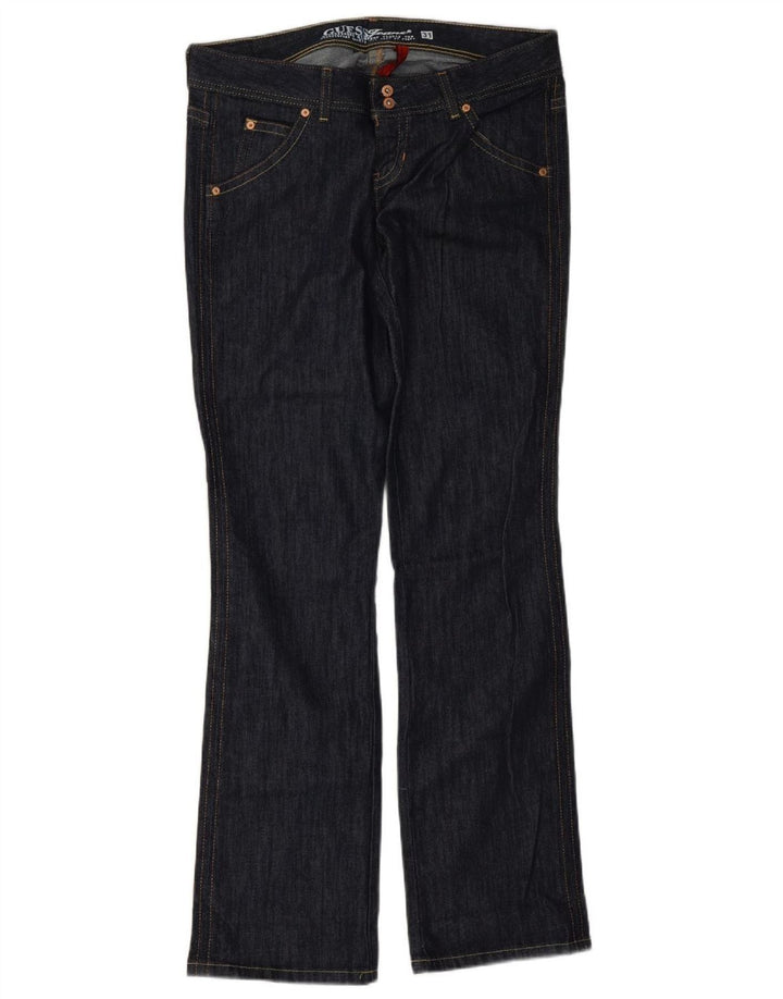 Guess Jean Bootcut Femme W31 L34 Bleu Marine Coton