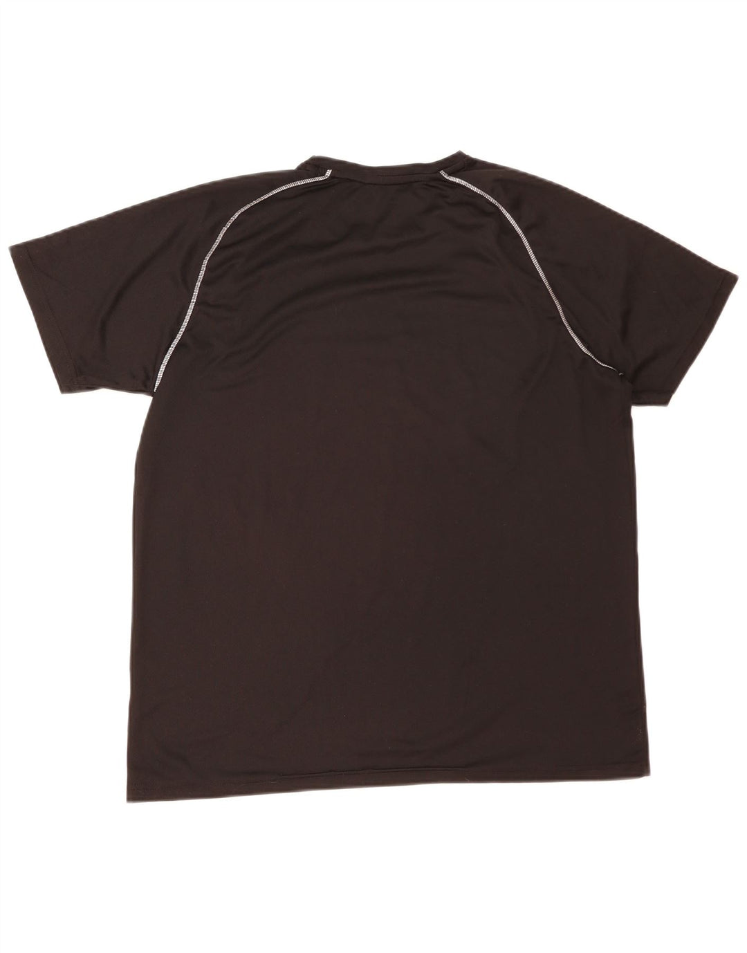Mountain Warehouse T-shirt IsoCool pour hommes, grand, noir, polyester