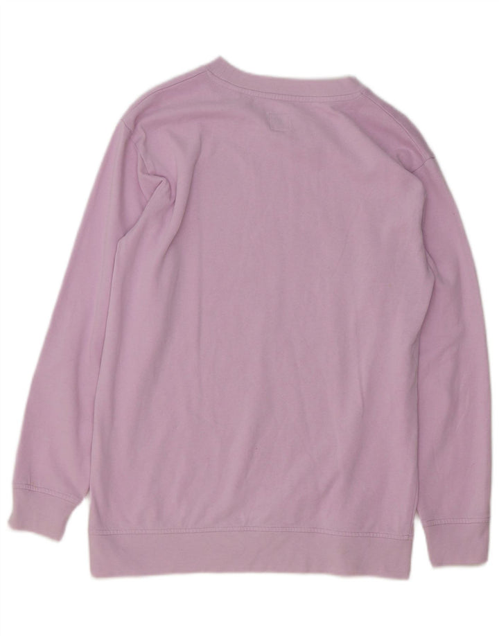Jack Wills Sweat-shirt pour femme UK 8 Small Violet Coton