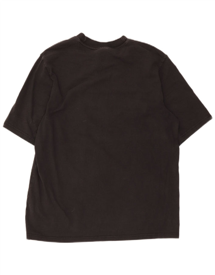 Adidas T-shirt graphique pour homme en coton noir moyen
