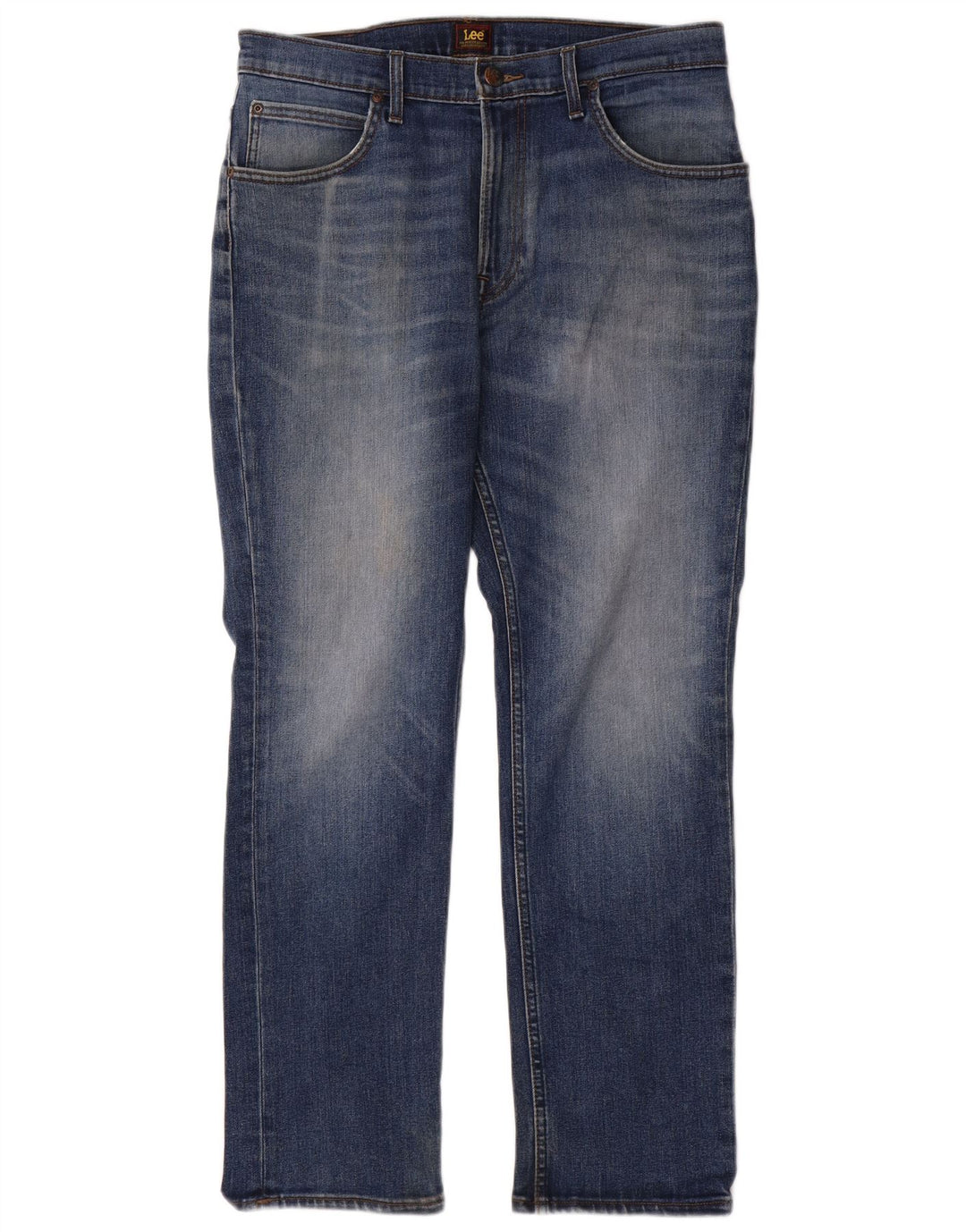 Lee Jean Droit Brooklyn Homme W33 L30 Bleu Coton