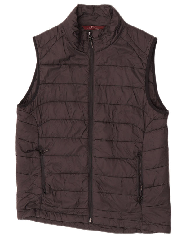 Zara Gilet rembourré pour homme UK 40 Large Noir
