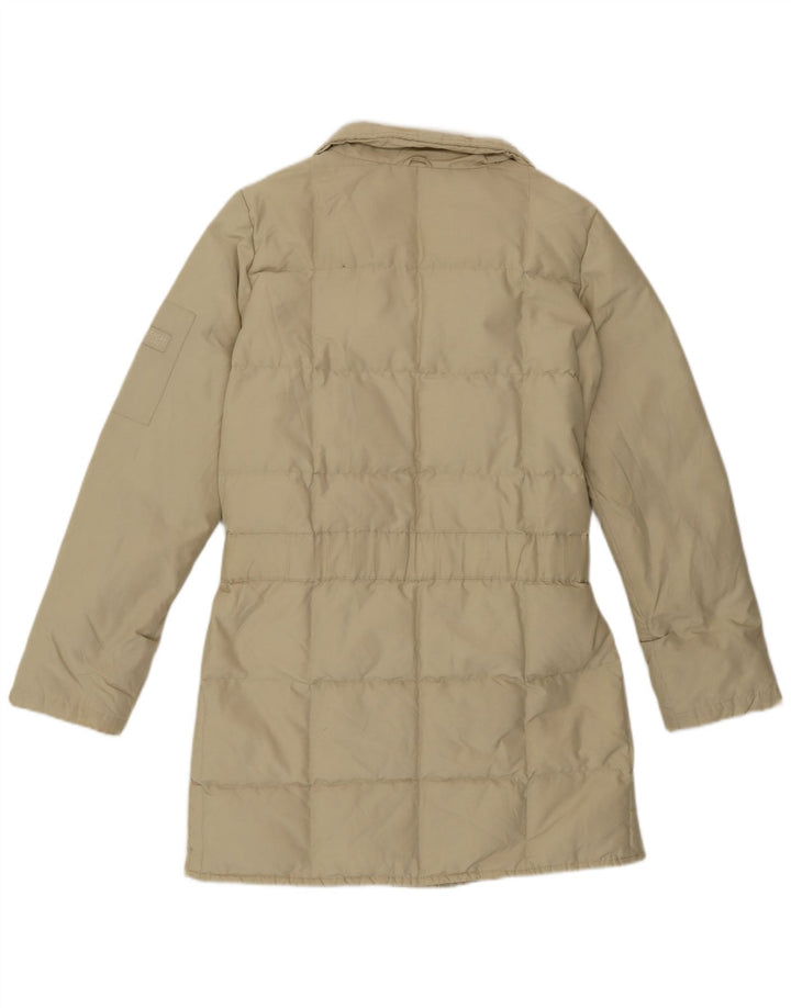 Woolrich Veste matelassée coupe ample UK 6 XS Beige Polyamide
