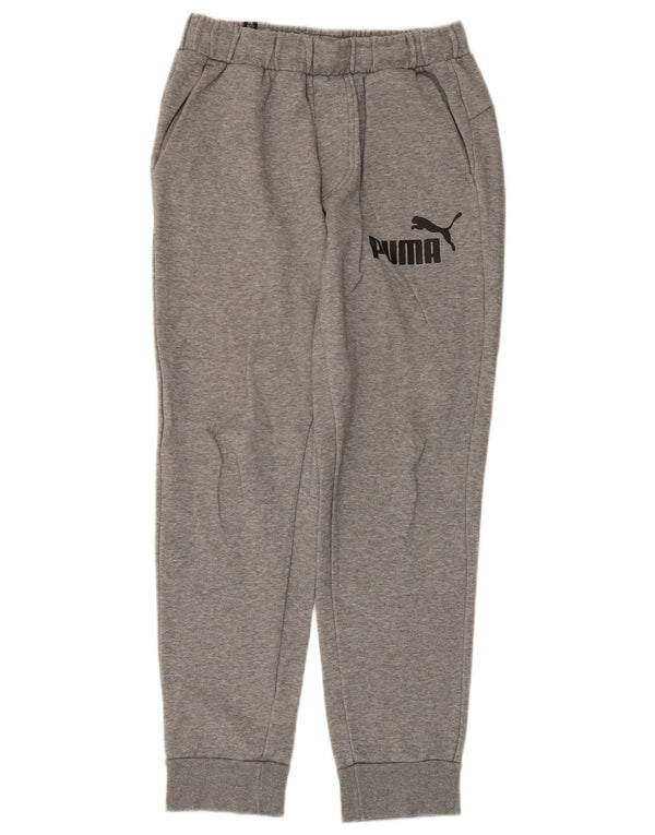 Puma Pantalon de Survêtement Graphique Homme Joggers Petit Gris Moucheté Coton