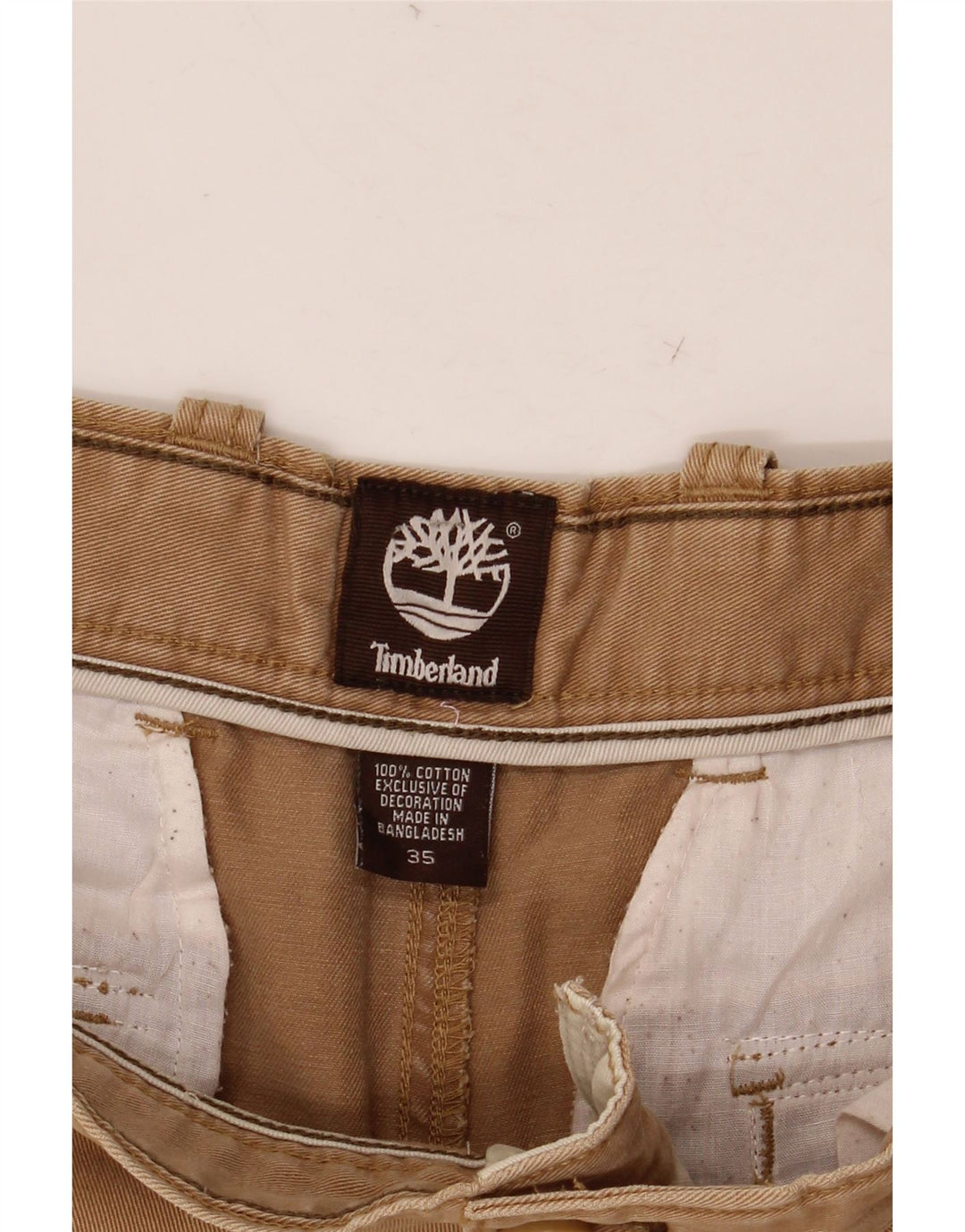 TIMBERLAND Short Cargo Homme W35 Grand Coton Beige