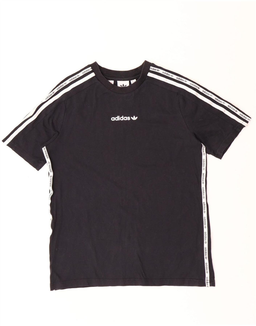 ADIDAS T-Shirt Graphique Garçon 13-14 ans Noir Coton