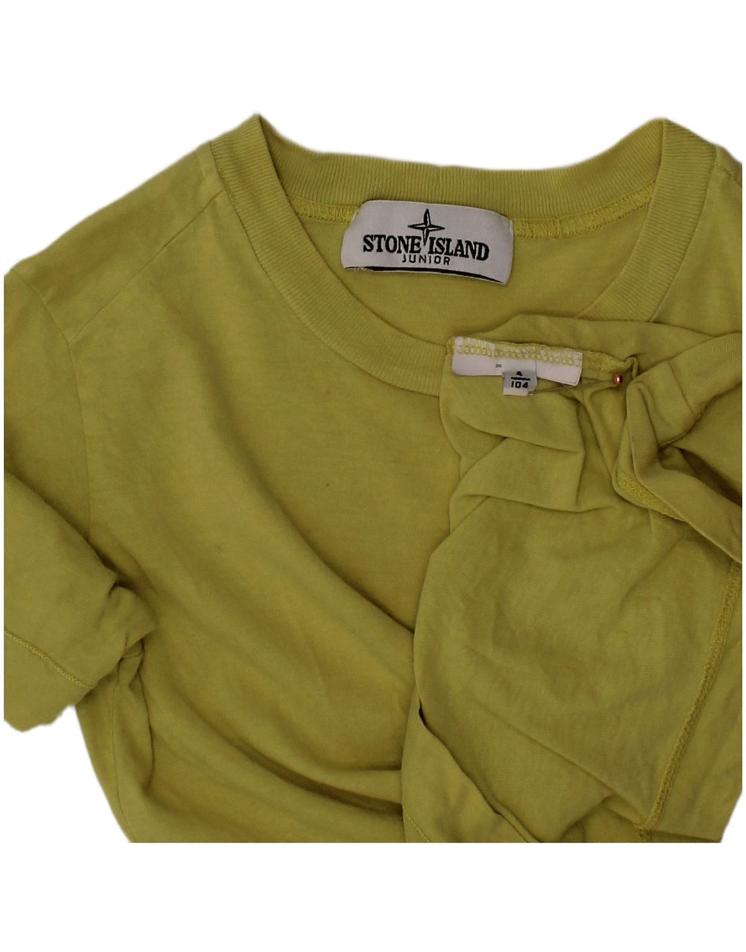 STONE ISLAND T-Shirt Garçon 3-4 Ans Vert