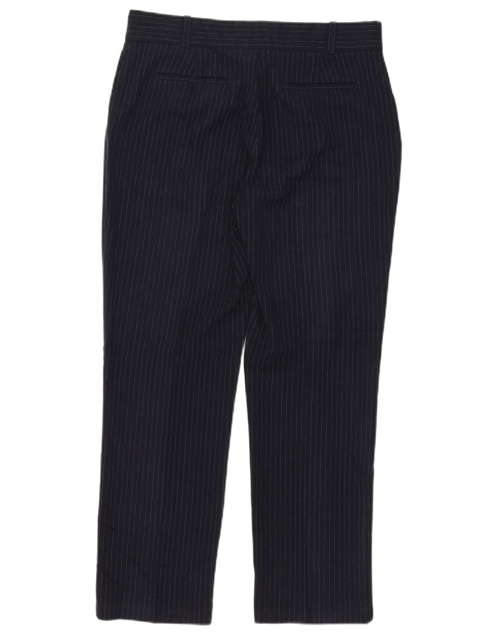 Marks & Spencer Pantalon de costume pour femme UK 12 Medium W32 L27 Bleu marine
