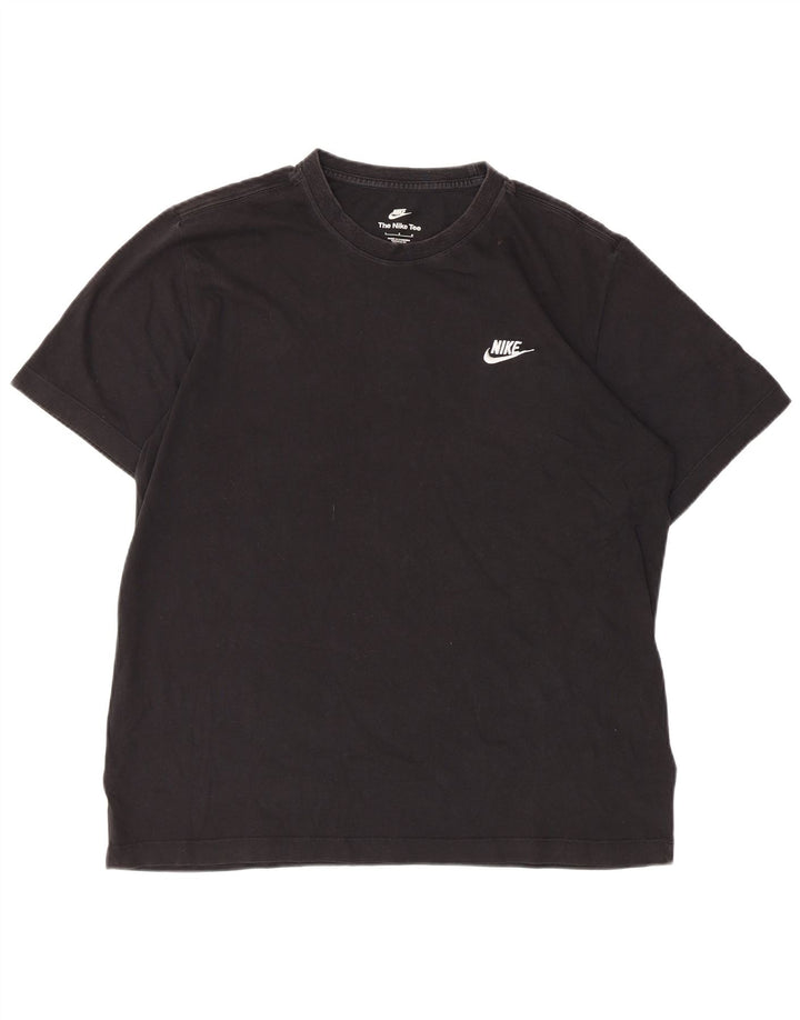 NIKE T-Shirt Homme Haut Large Noir Coton
