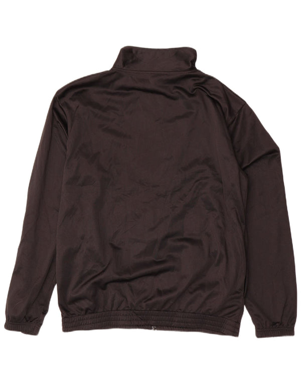 LOTTO Veste de Survêtement Homme Large Noir Polyester