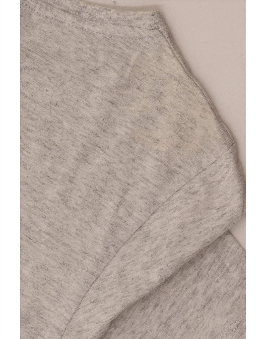 ELLESSE T-Shirt Graphique Fille 12-13 ans Gris Chiné Coton