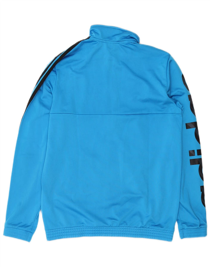 ADIDAS Veste de survêtement graphique pour hommes Petit bleu Polyester