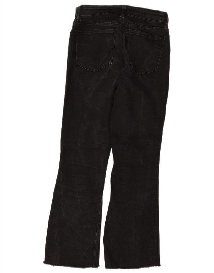 Zara Jean Bootcut Femme EU 38 Petit W28 L26 Coton Noir