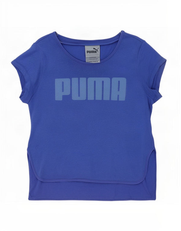 Puma T-shirt graphique pour femme UK 18 XL Bleu