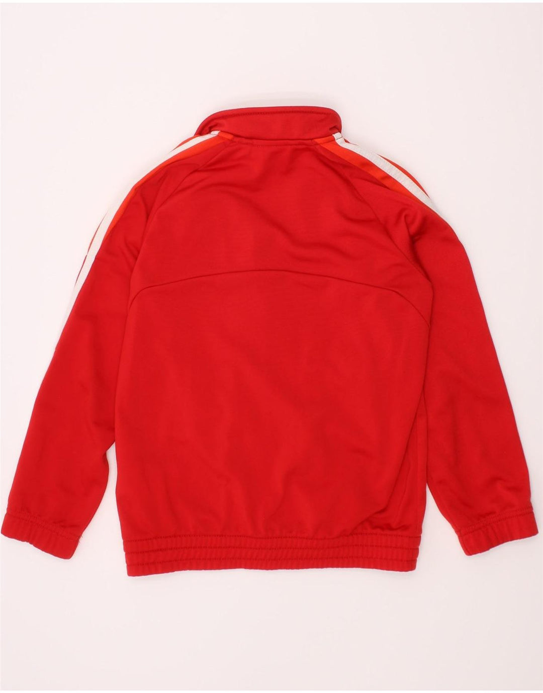 ADIDAS Veste de Survêtement Fille 5-6 Ans Rouge Polyester