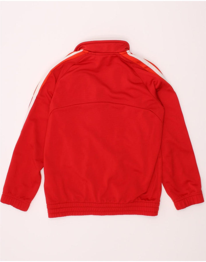 ADIDAS Veste de Survêtement Fille 5-6 Ans Rouge Polyester