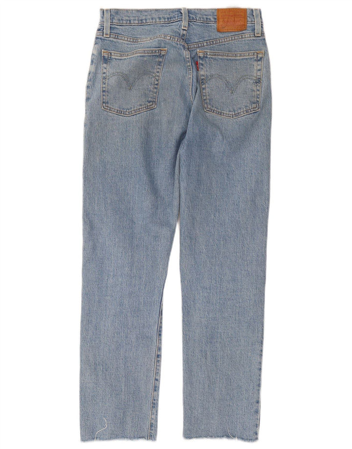 Levi's Jean Droit 501 Femme W28 L28 Bleu Coton