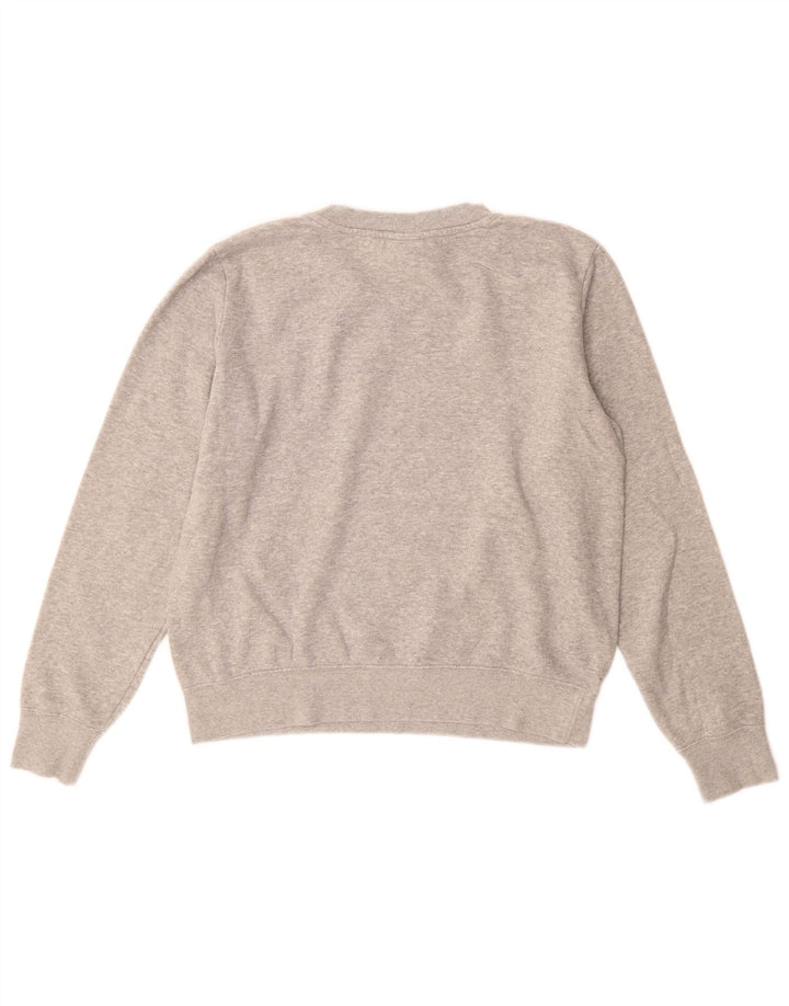 Champion Sweat-shirt graphique pour femme UK 14 Gris moyen moucheté