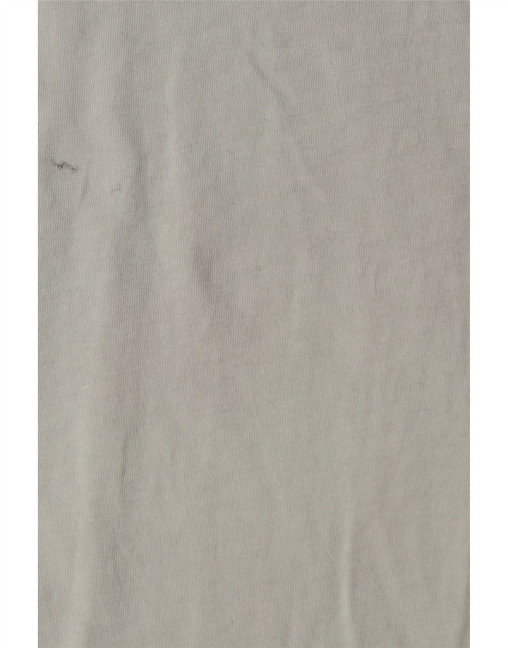 NIKE Mens T-Shirt Top Large Grey Cotton