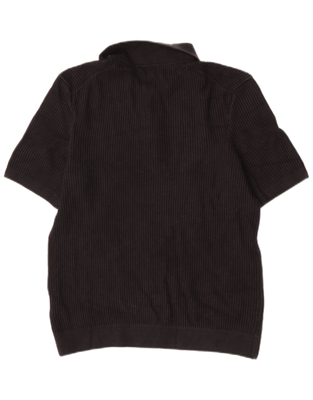Cos Polo Regular Homme Petit Coton Noir