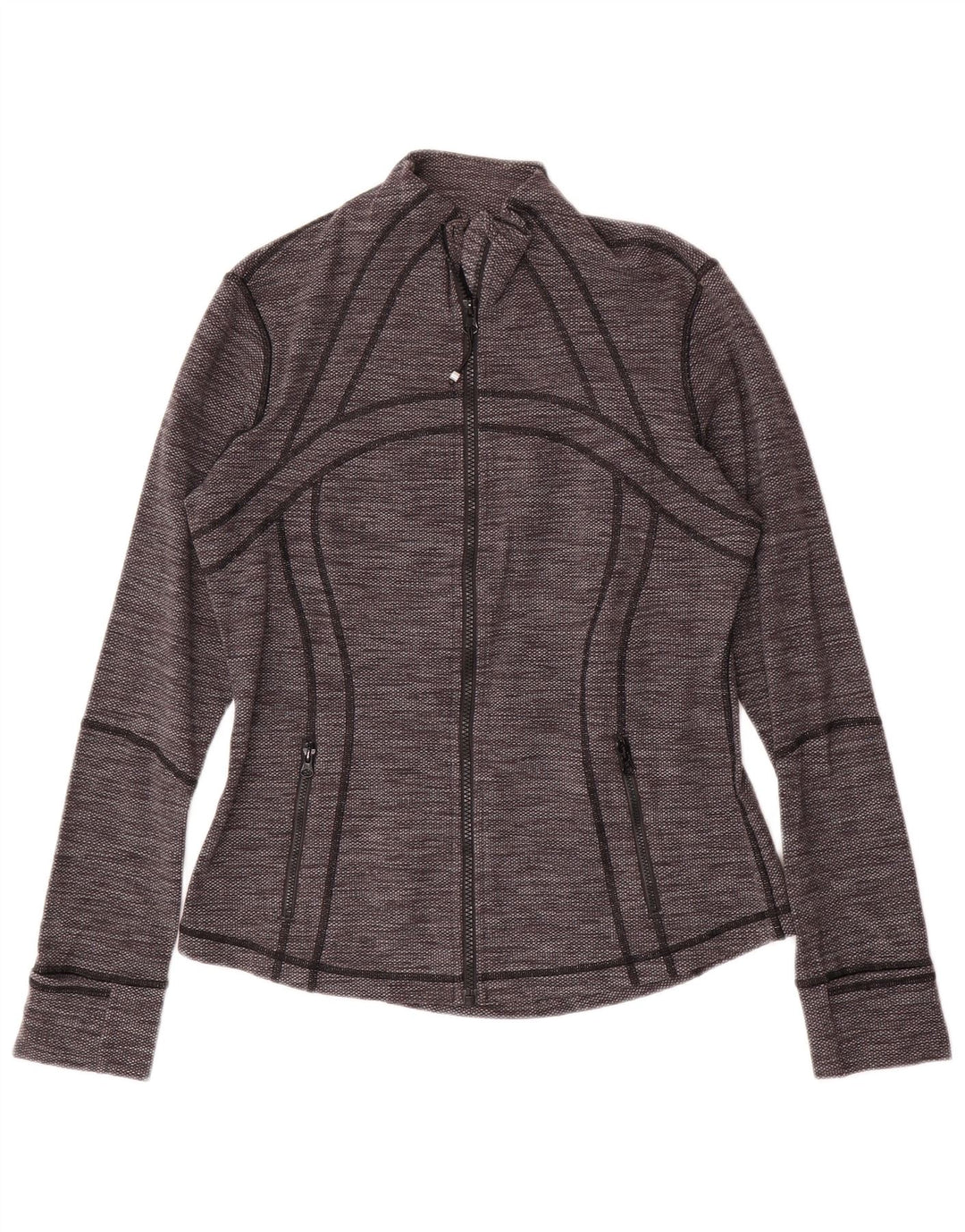 LULULEMON Veste de survêtement pour femme US 10 Large Gris
