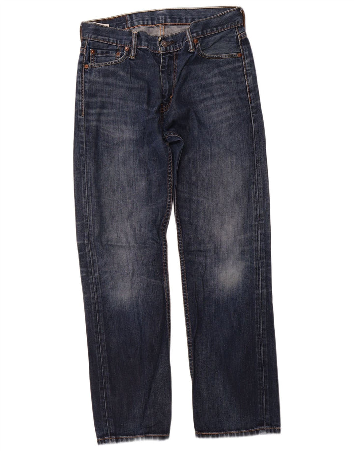 LEVI'S Jean Droit 504 Homme W30 L30 Bleu Coton