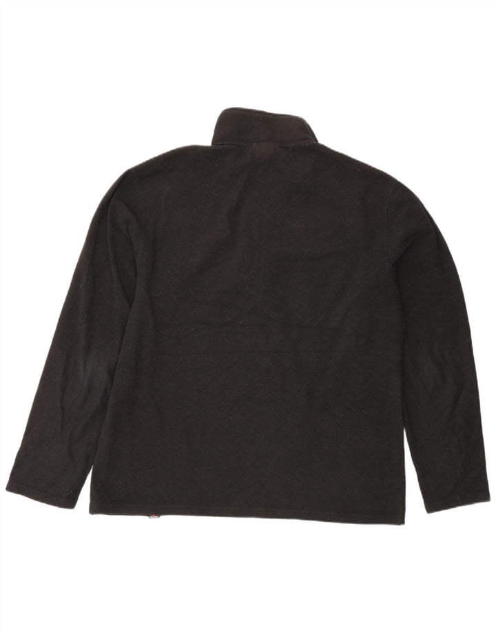 The North Face Pull polaire à col zippé pour homme Noir moyen Polyester