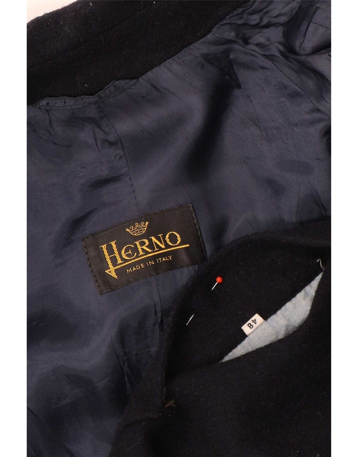 Herno Pardessus Homme IT 48 Bleu Marine Moyen