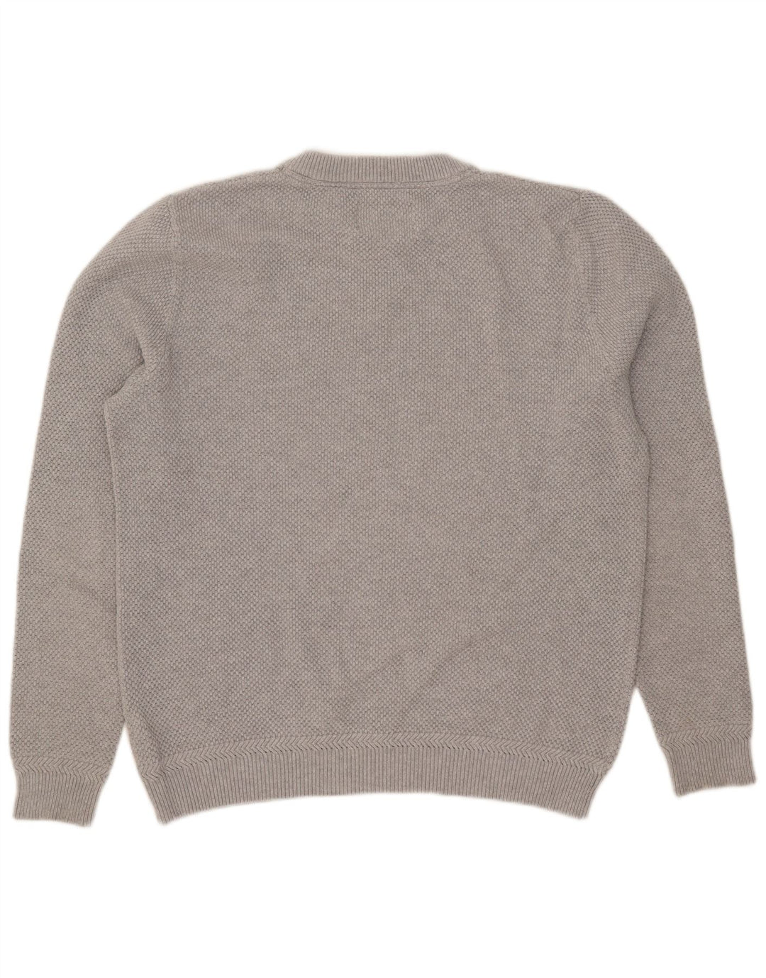 Jack Wills Pull à col rond pour homme en coton gris Taille L