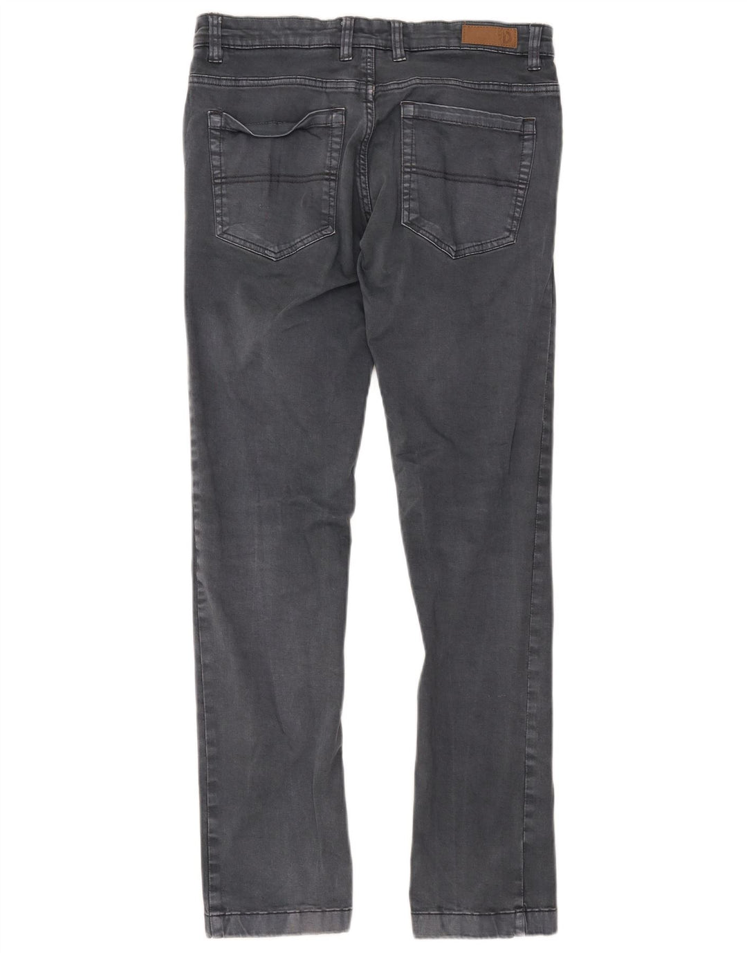Dack's Pantalon décontracté droit coupe droite pour homme IT 46 Small W31 L30 Gris