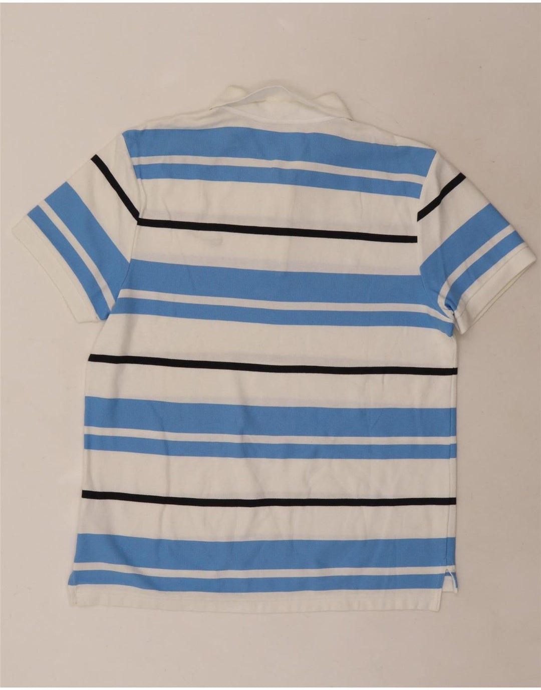 Nike Polo Homme Grand Coton Rayé Blanc