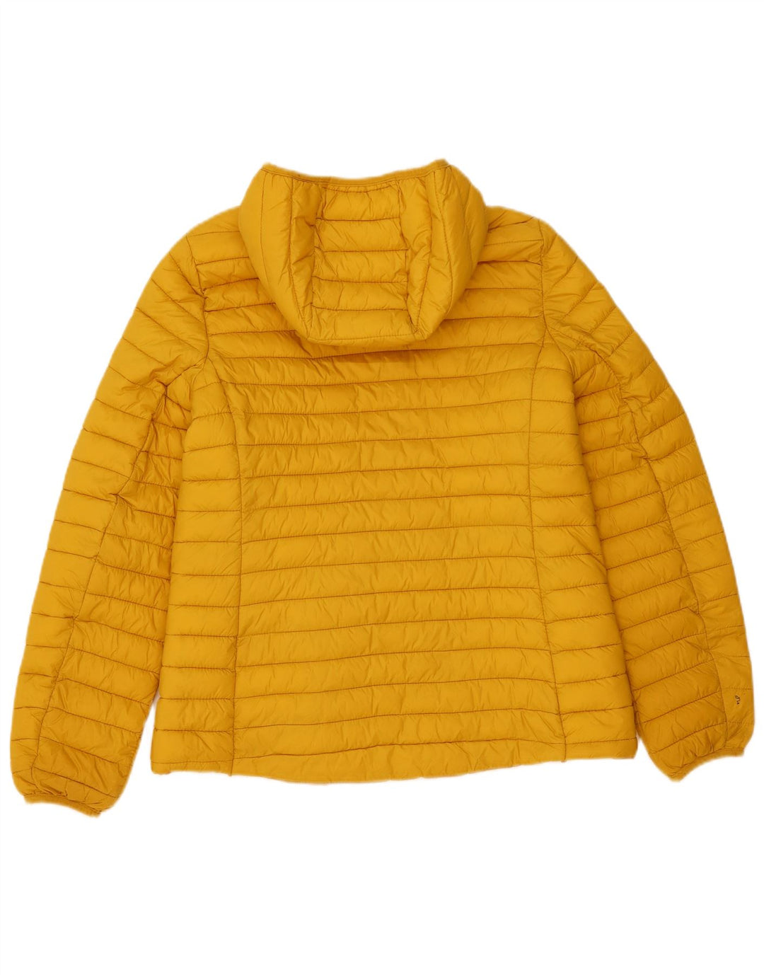 Joules Veste matelassée à capuche pour femme UK 14 Medium Jaune Polyamide