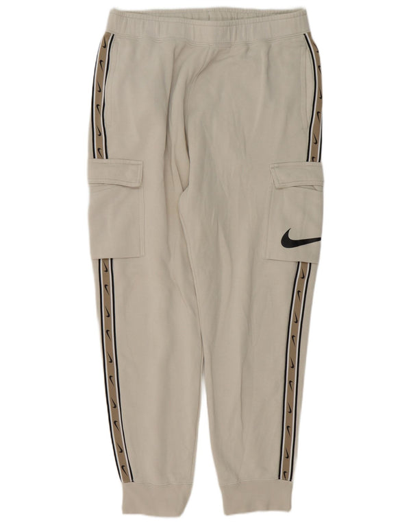 Nike Pantalon de survêtement cargo graphique pour homme en coton gris Taille L
