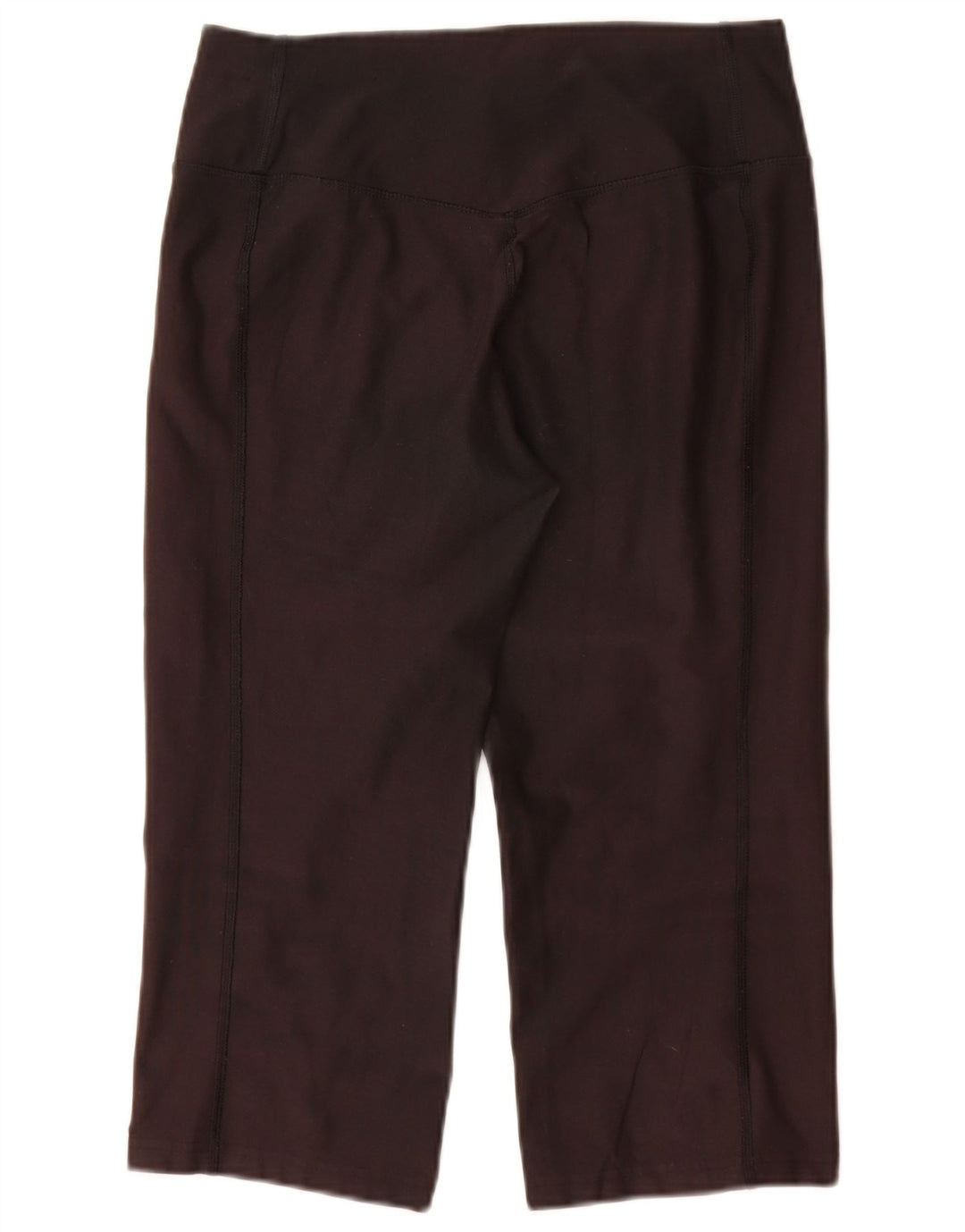 Nike Legging Capri Dri Fit Femme UK 12 Noir Moyen Polyester