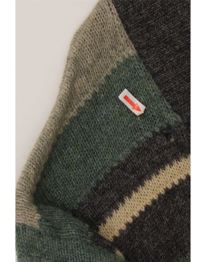 Trussardi Cardigan Pull XL Multicolore Rayé |