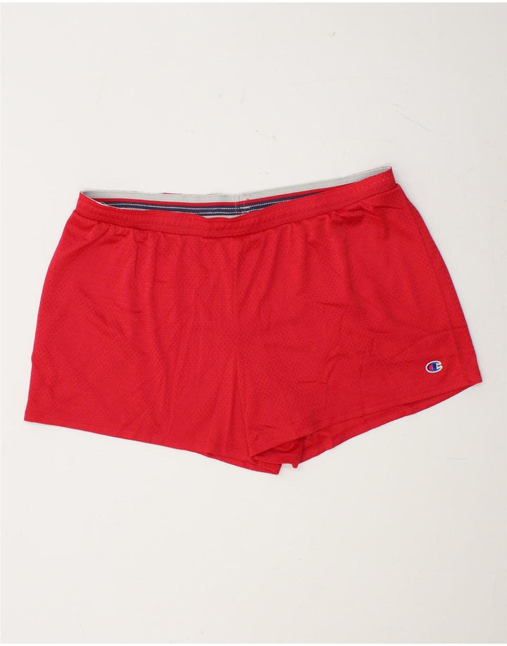 CHAMPION Short de Sport Homme 2XL Rouge Polyester