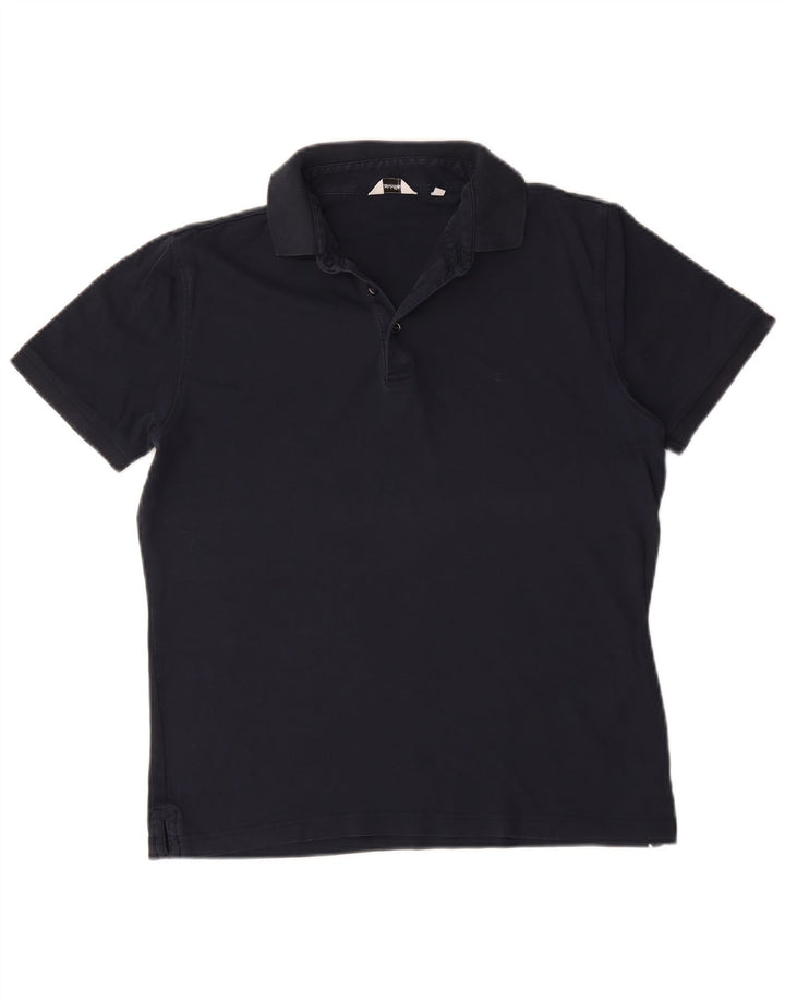 Calvin Klein Polo Homme Bleu Marine Moyen Coton